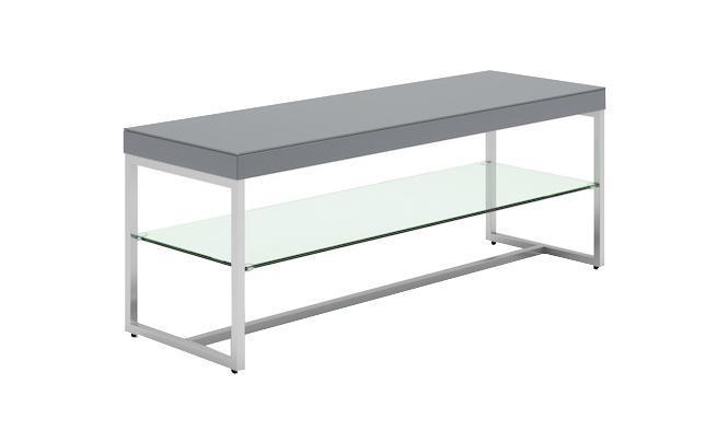 Distinctify Cuba TV Unit - Grey Lacquer