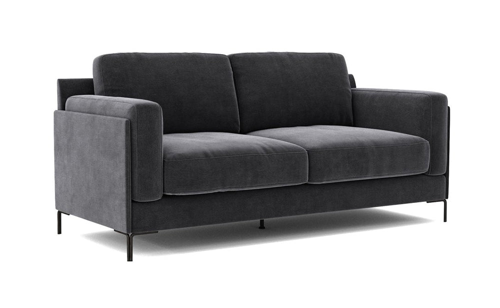 Aubyn 2-Seater Sofa - Dark Grey