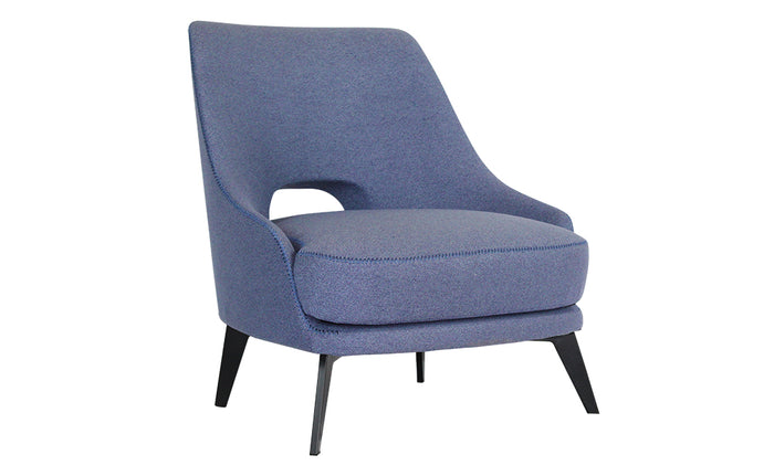 Claude Armchair - Blue - Distinction Furniture