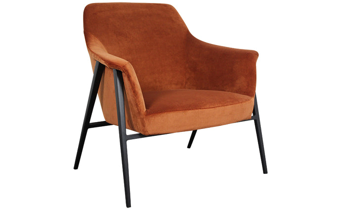 Tennyson Armchair - Vintage Rust - Distinction Furniture