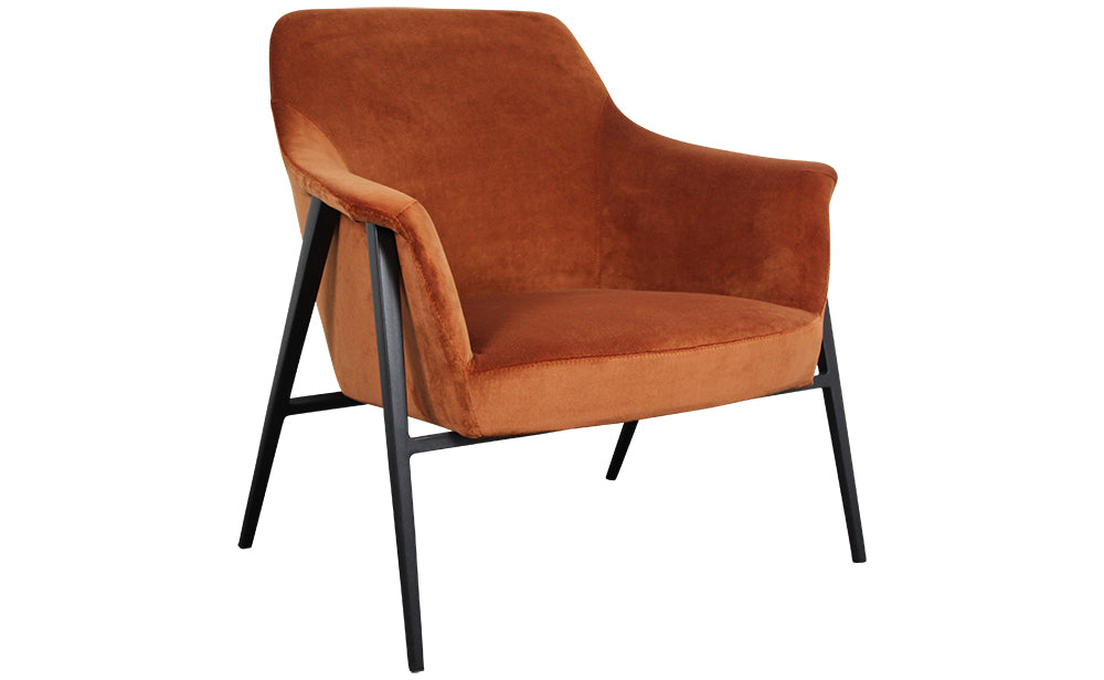 Tennyson Armchair - Vintage Rust - Distinction Furniture