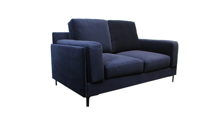 Aubyn 2-Seater Sofa - Dark Blue