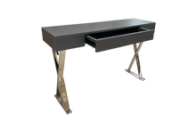 Xen Console Table - Grey Oak